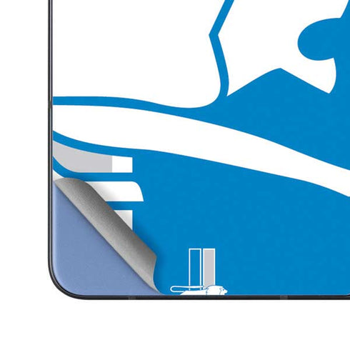 NFL Detroit Lions Retro Logo Galaxy Z Fold5 5G Skin